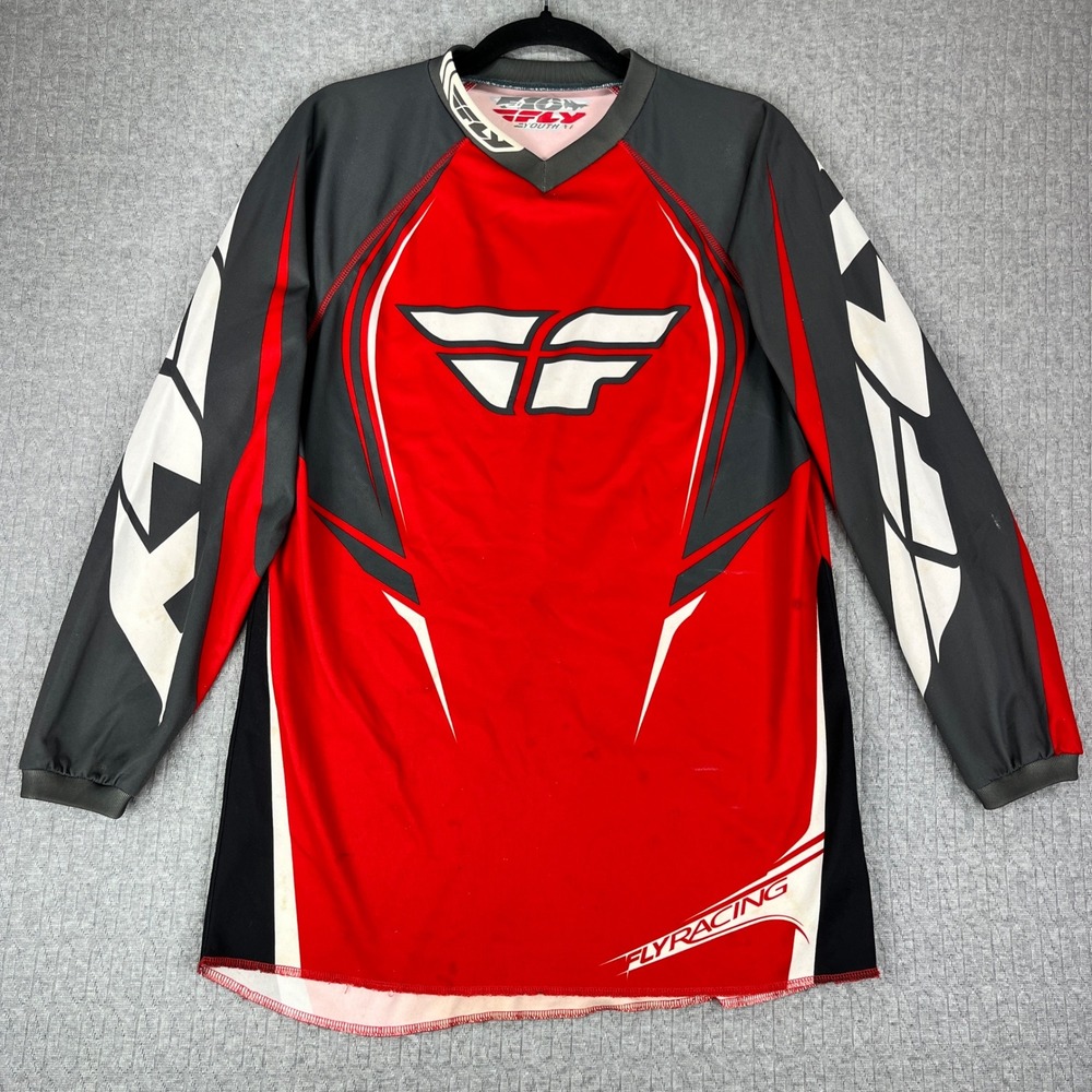 Fly Racing Jersey Youth YXL  F-16 Motocross BMX‎ Long Sleeve Shirt motorcycle